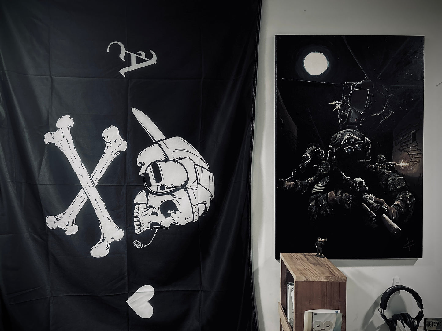 Black Awol Flag