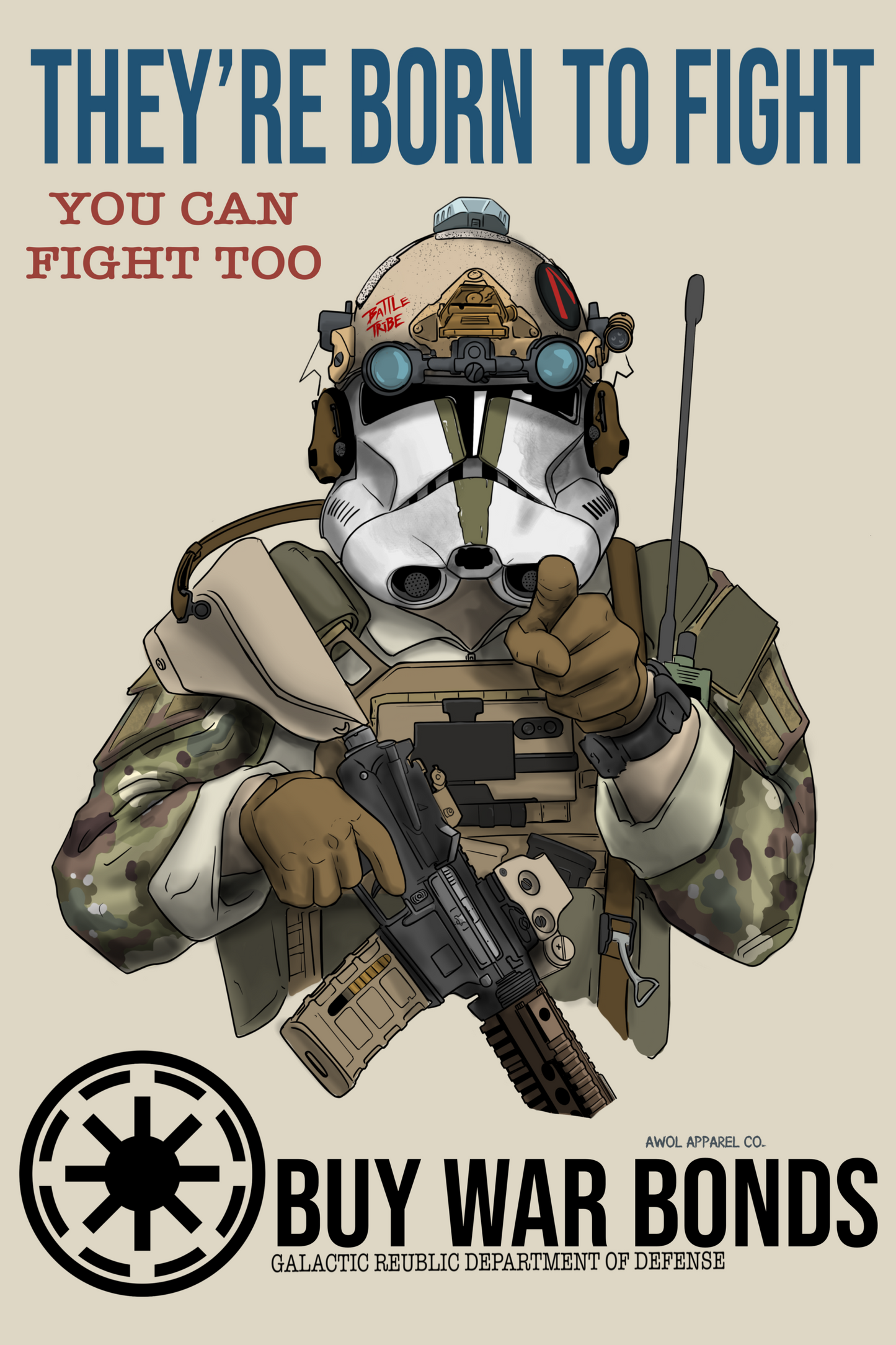 'For The Republic' Print